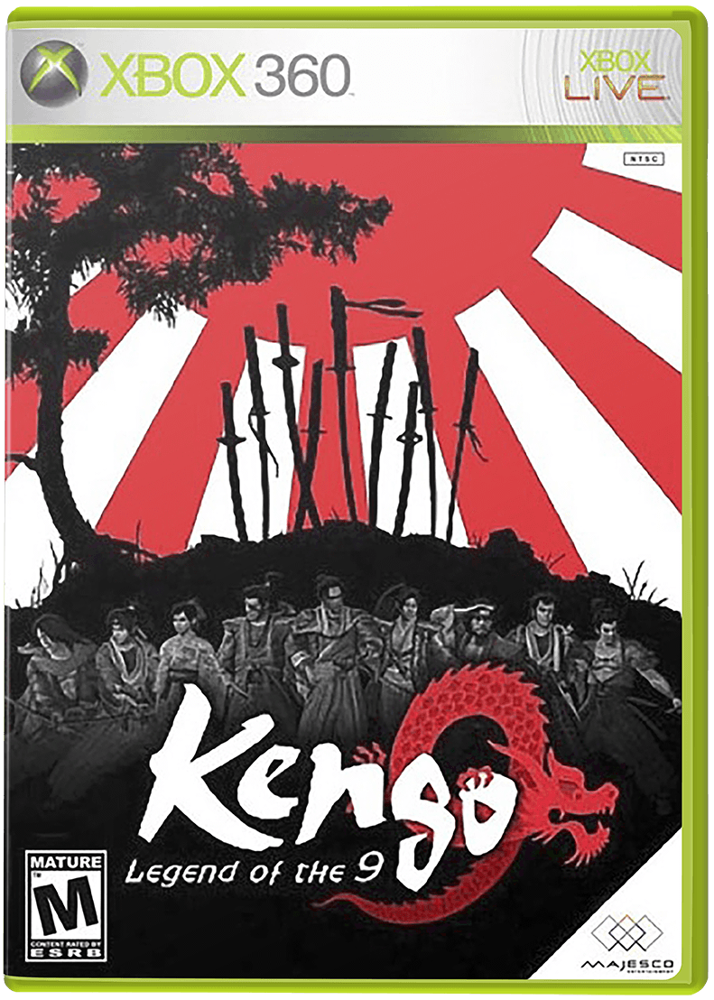 Kengo Legend of the 9 box art for Xbox 360